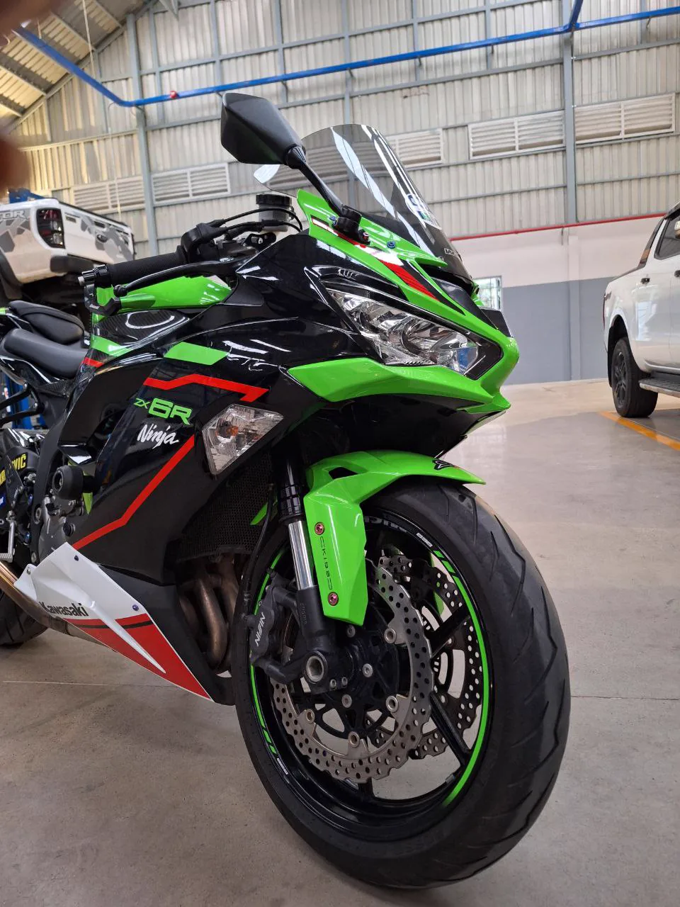 Project One Kawasaki ZX-6R front view